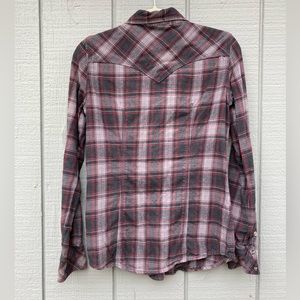 True Religion Snap Up Plaid Flannel